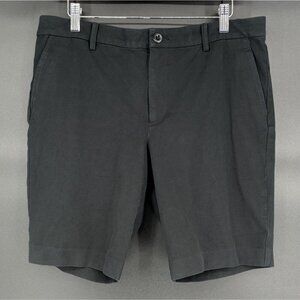 Lauren Ralph Lauren Women's Shorts Size 12 Black Cotton Blend Preppy Old Money